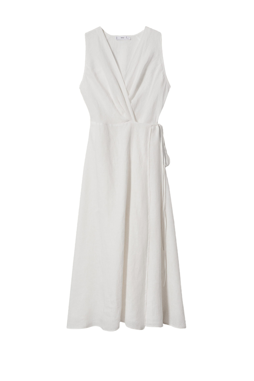 Льняное платье SILVE|Основной цвет:Белый|Артикул:27907108 | Фото 1