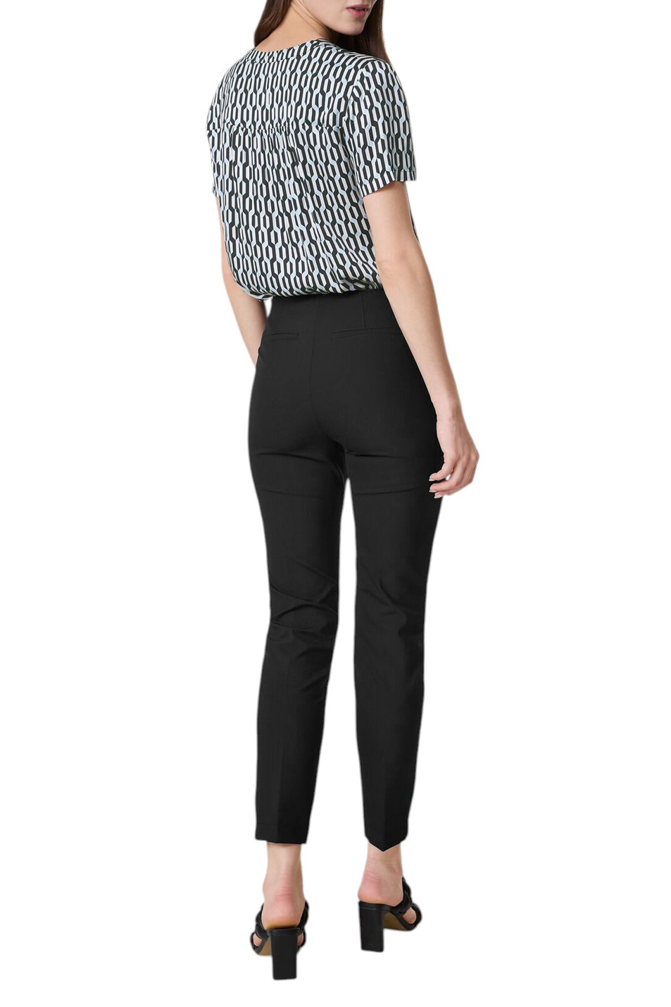 Женский Gerry Weber Брюки однотонные (цвет ), артикул 925069-66299-YA SLIM FIT | Фото 5
