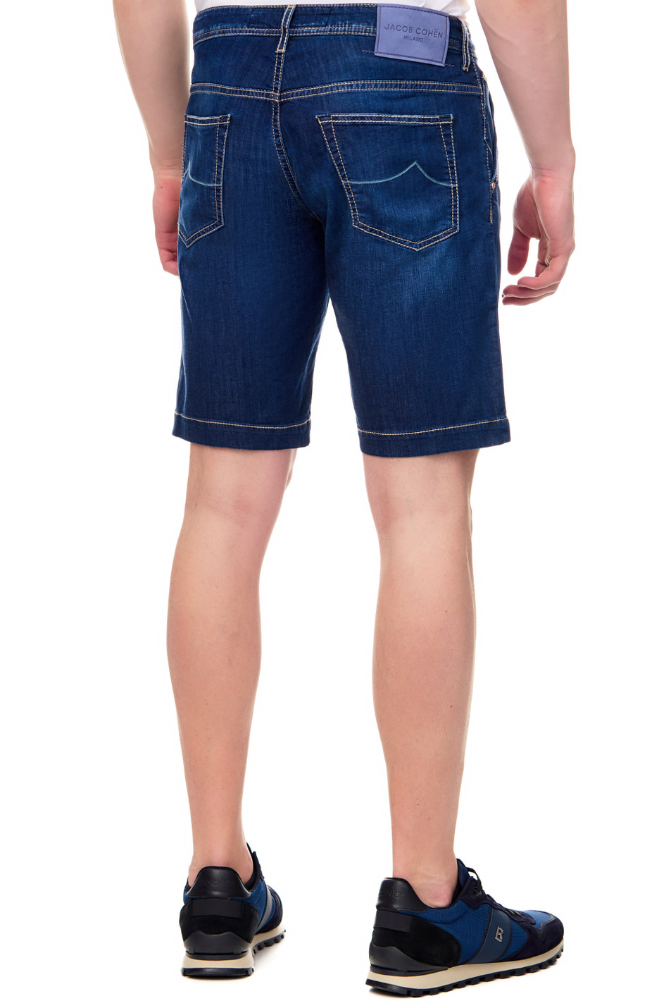 Мужской Jacob Cohen Шорты джинсовые (цвет ), артикул UOE0235S3735 | Фото 4