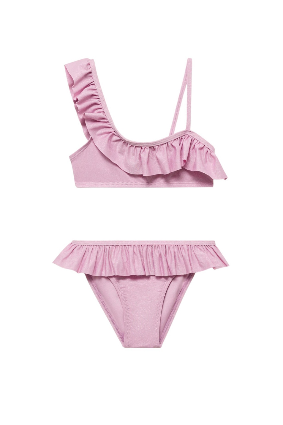 Девочкам Mango Kids Купальник раздельный BRILLIKG с оборками (цвет ), артикул 87057681 | Фото 1