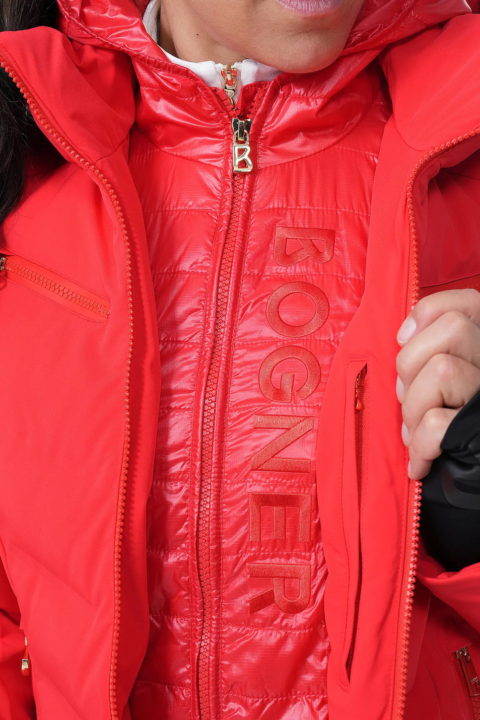 Куртка KEA1 однотонная|Основной цвет:Красный Женский Bogner Куртка KEA1 однотонная (цвет ), артикул 31826269 | Фото 5
