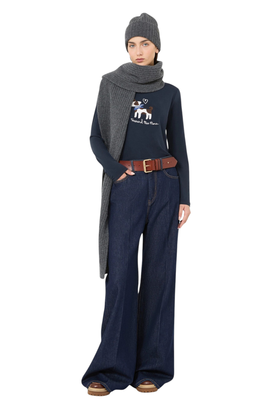 Женский Weekend Max Mara Лонгслив CESTINO из хлопка (цвет ), артикул 2625946042 | Фото 3