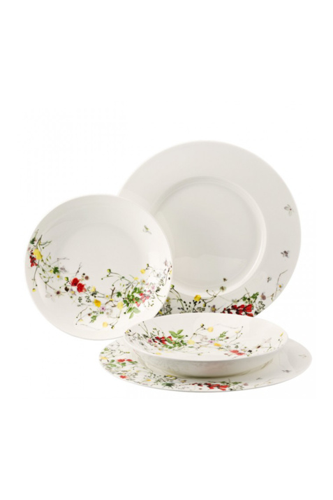 Rosenthal Набор столовой посуды Brillance Fleurs Sauvages 4 предмета ( цвет), артикул 10530-405101-28539 | Фото 1
