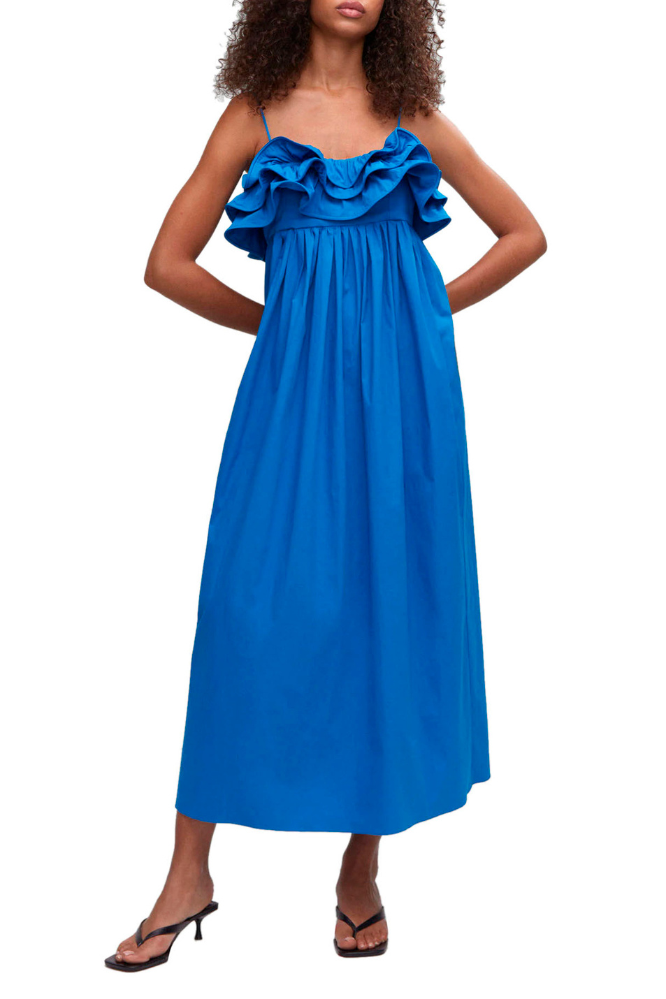 Женский Mango Платье MIEL5 с рюшами (цвет ), артикул 57030463 | Фото 2