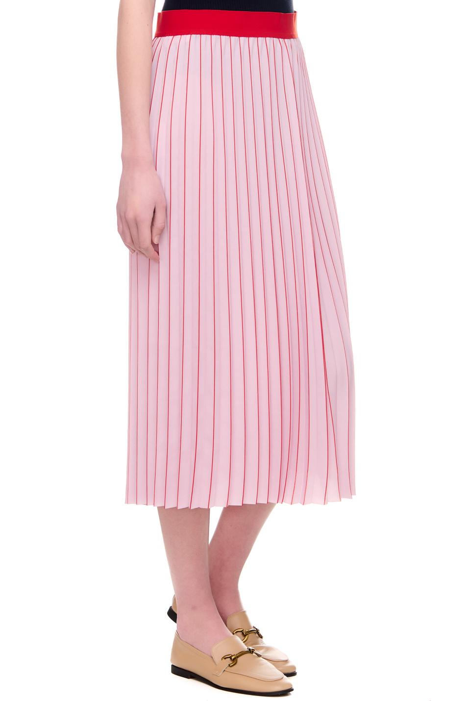 Женский Gerry Weber Плиссированная юбка в полоску (цвет ), артикул 110009-31507 | Фото 5