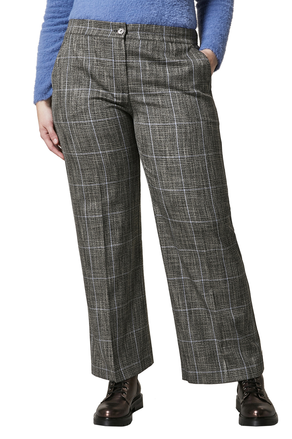 Женский Persona Широкие укороченные брюки RENDE (цвет ), артикул 1134082 | Фото 4