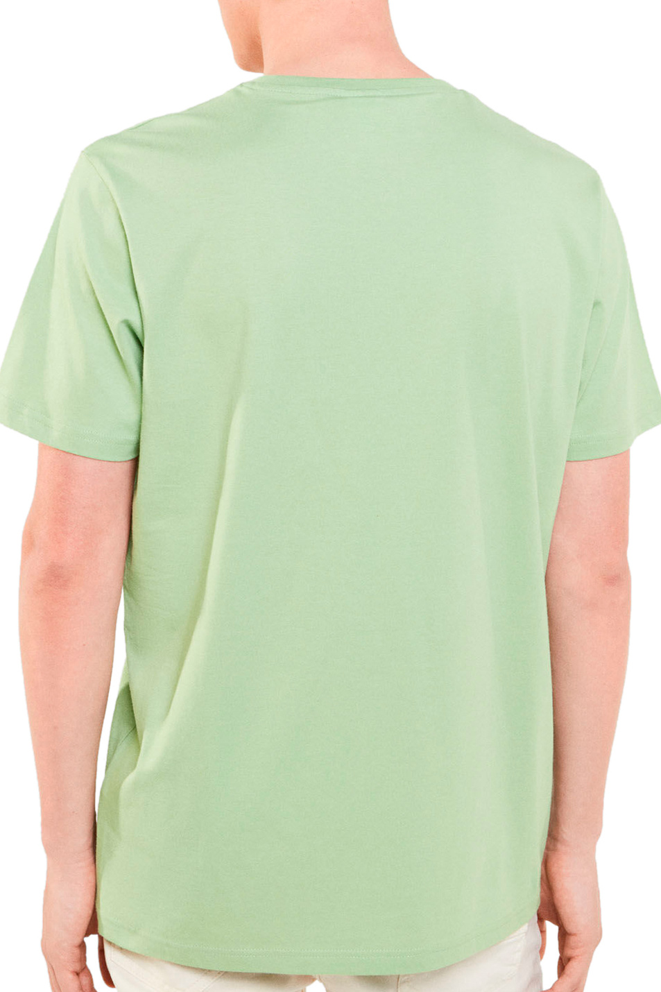 Springfield Однотонная футболка из натурального хлопка (цвет ), артикул 7122219 | Фото 2
