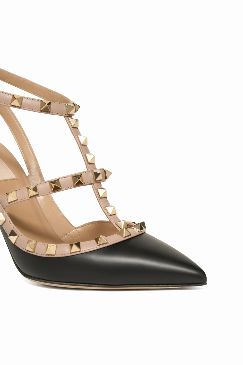 Туфли Rockstud из натуральной кожи|Основной цвет:Черный Женский Valentino Туфли Rockstud из натуральной кожи (цвет ), артикул 9W2S0393VOD | Фото 5