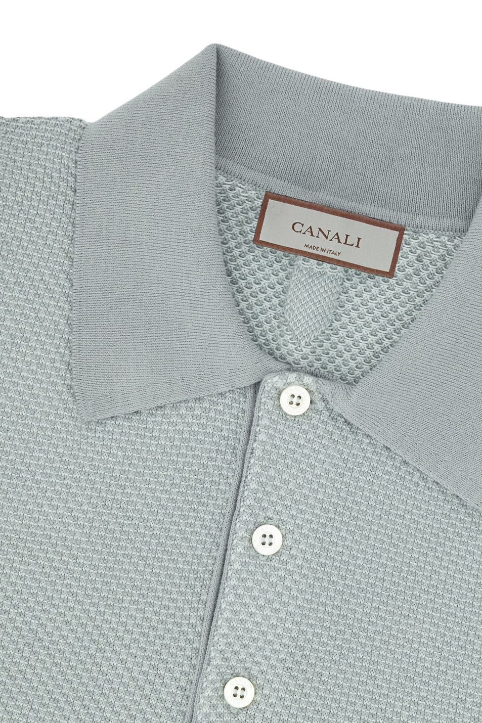 Мужской Canali Поло из хлопка (цвет ), артикул C0127MK02461 | Фото 4