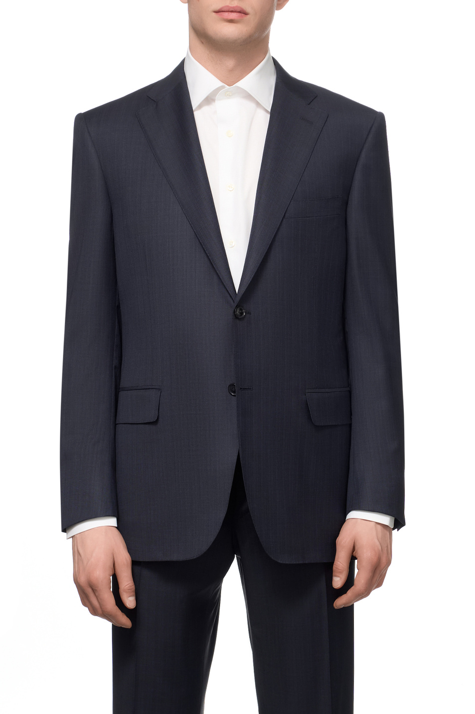 Мужской Canali Костюм из шерсти и шелка (цвет ), артикул E11220/19BX00570 | Фото 10