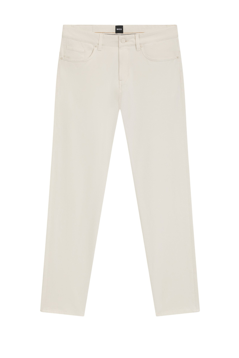 Джинсы Delaware из эластичного хлопка|Основной цвет:Кремовый Мужской BOSS Джинсы Delaware из эластичного хлопка (цвет ), артикул 50543883 | Фото 1