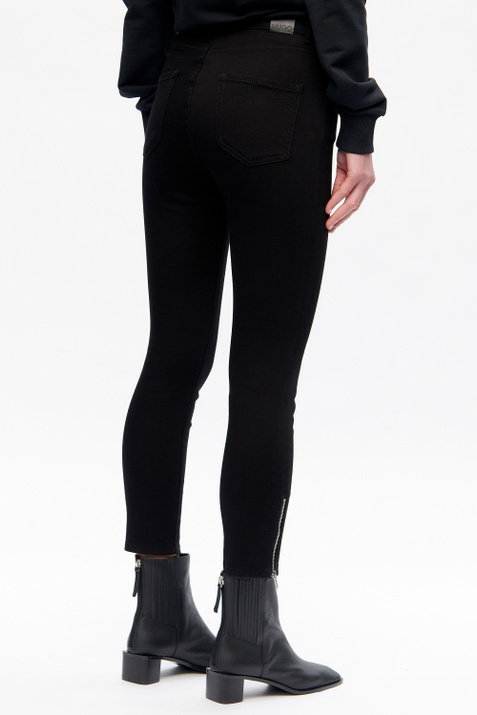 HUGO Укороченные джинсы скинни Lou (Черный цвет), артикул 50439119 | Фото 3
