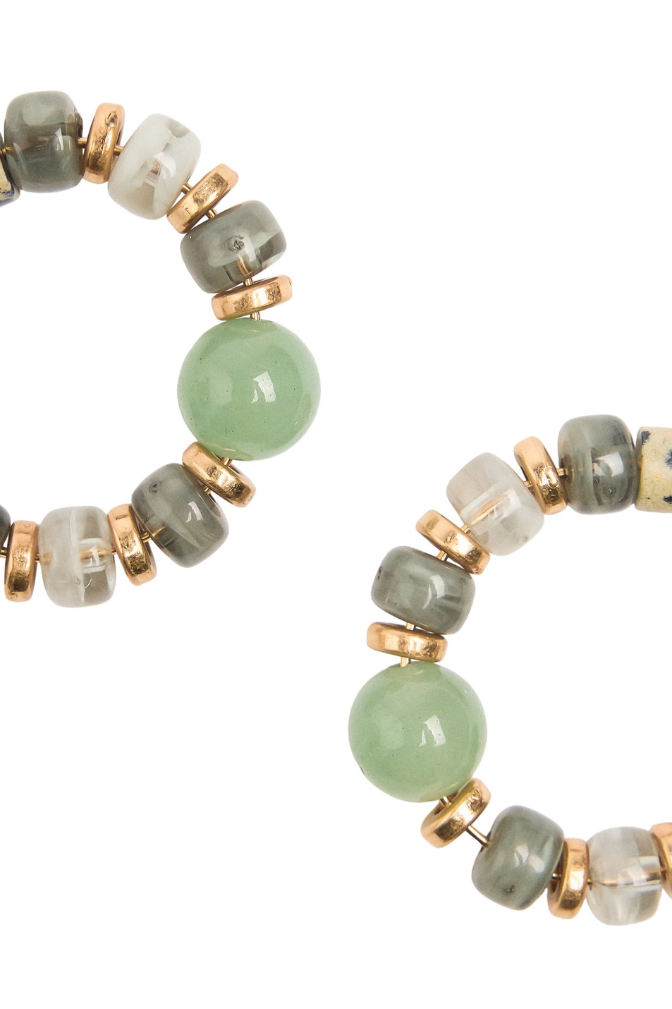 Женский Parfois Серьги-кольца с бусинами (цвет ), артикул 245657 | Фото 2