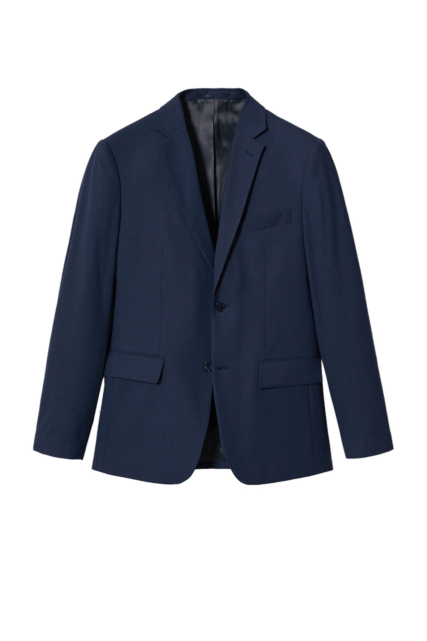 Пиджак приталенного кроя BREDA|Основной цвет:Синий|Артикул:37041255 | Фото 1