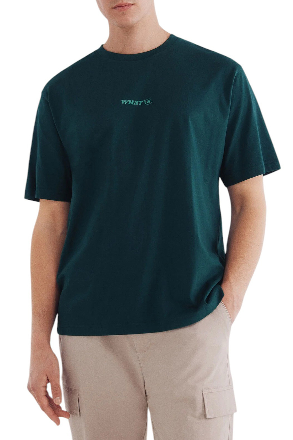 Мужской Springfield Футболка из хлопка (цвет ), артикул 0269138 | Фото 1