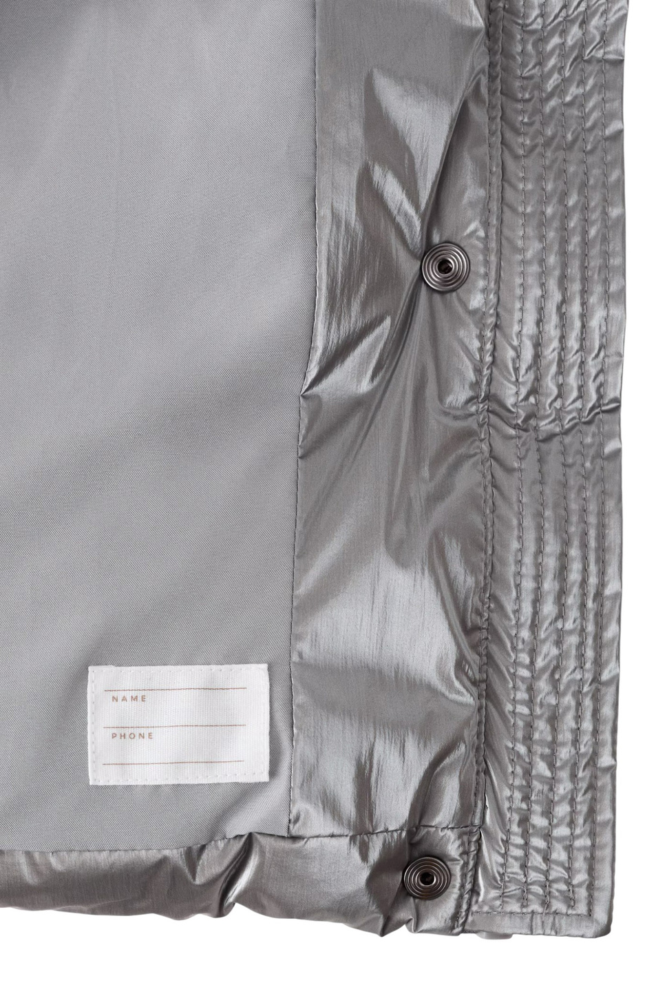 Куртка MARISA стеганая|Основной цвет:Серебристый Девочкам Mango Kids Куртка MARISA стеганая (цвет ), артикул 17017884 | Фото 4