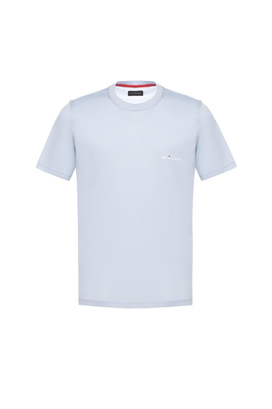 Мужской Kiton Футболка из хлопка (цвет ), артикул UMK0717K316000 | Фото 1