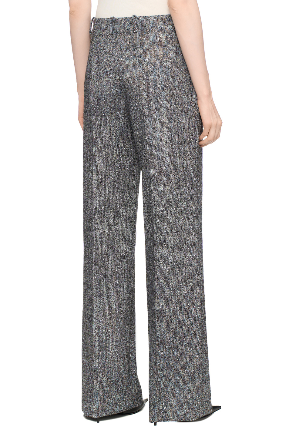 Женский ERMANNO SCERVINO Брюки однотонные (цвет ), артикул D476P306VBQ | Фото 5