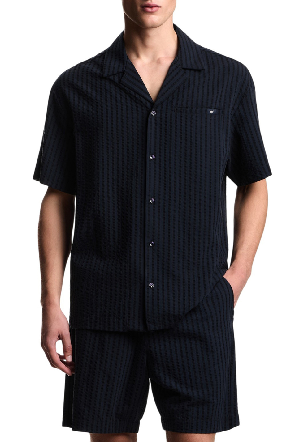 Мужской Emporio Armani Рубашка в полоску (цвет ), артикул EM000593-AF20430 | Фото 2