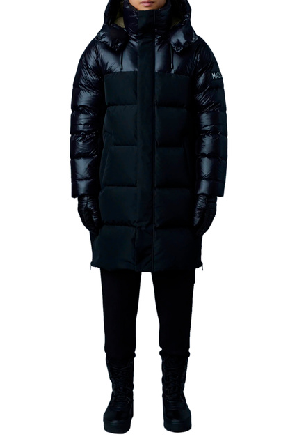 Стеганое пальто KAZUYA|Основной цвет:Черный|Артикул:P002099 | Фото 2