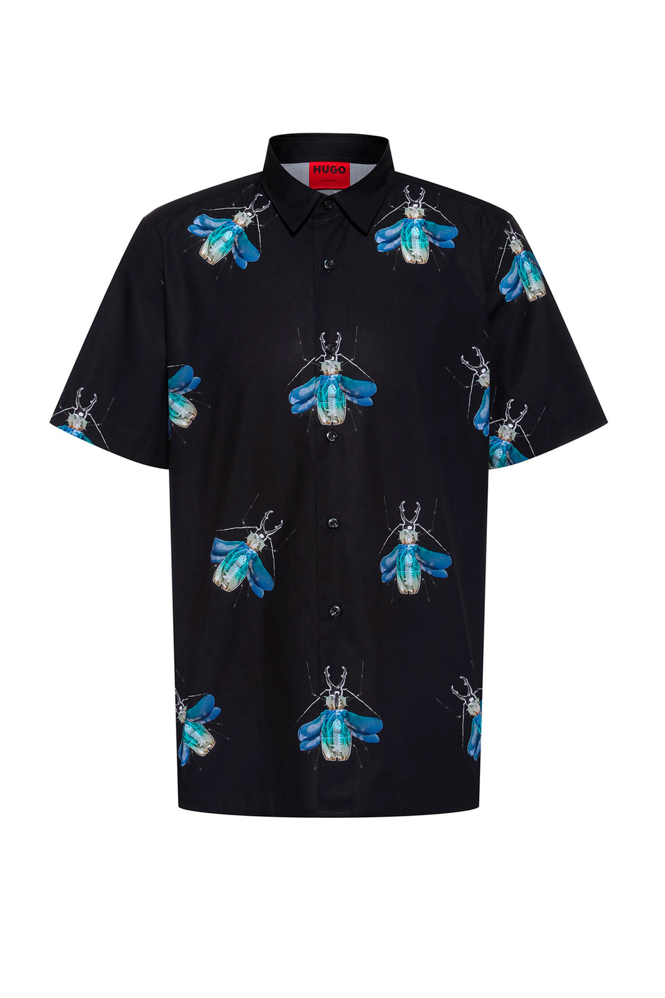 Мужской HUGO Рубашка свободного кроя с принтом (цвет ), артикул 50472476 | Фото 1