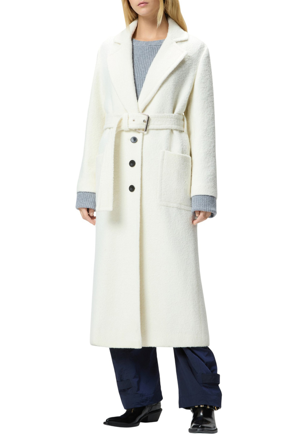 Женский Pinko Пальто CERFOGLIO из букле (цвет ), артикул 105695A2UB | Фото 4