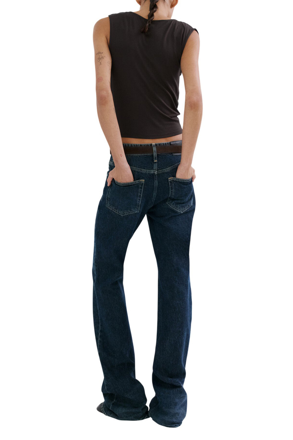 Женский Mango Топ NICE однотонный (цвет ), артикул 27045843 | Фото 3