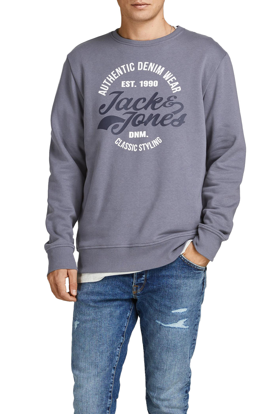 Мужской Jack & Jones Свитшот с печатным принтом (цвет ), артикул 12201404 | Фото 3