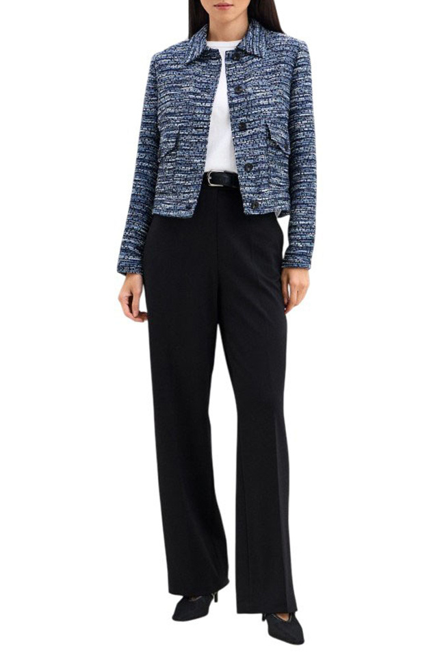 Жакет твидовый|Основной цвет:Синий Женский Gerry Weber Жакет твидовый (цвет ), артикул 130026-52022 | Фото 3