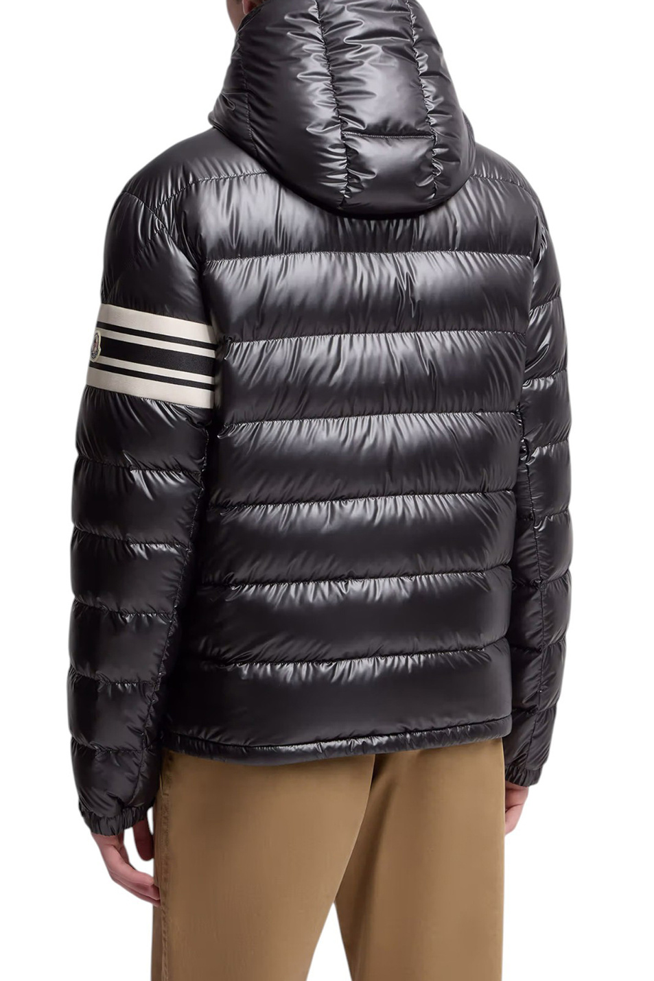Куртка LANDRE с пуховым наполнителем|Основной цвет:Черный Мужской Moncler Куртка LANDRE с пуховым наполнителем (цвет ), артикул K20911A00095-59885 | Фото 4