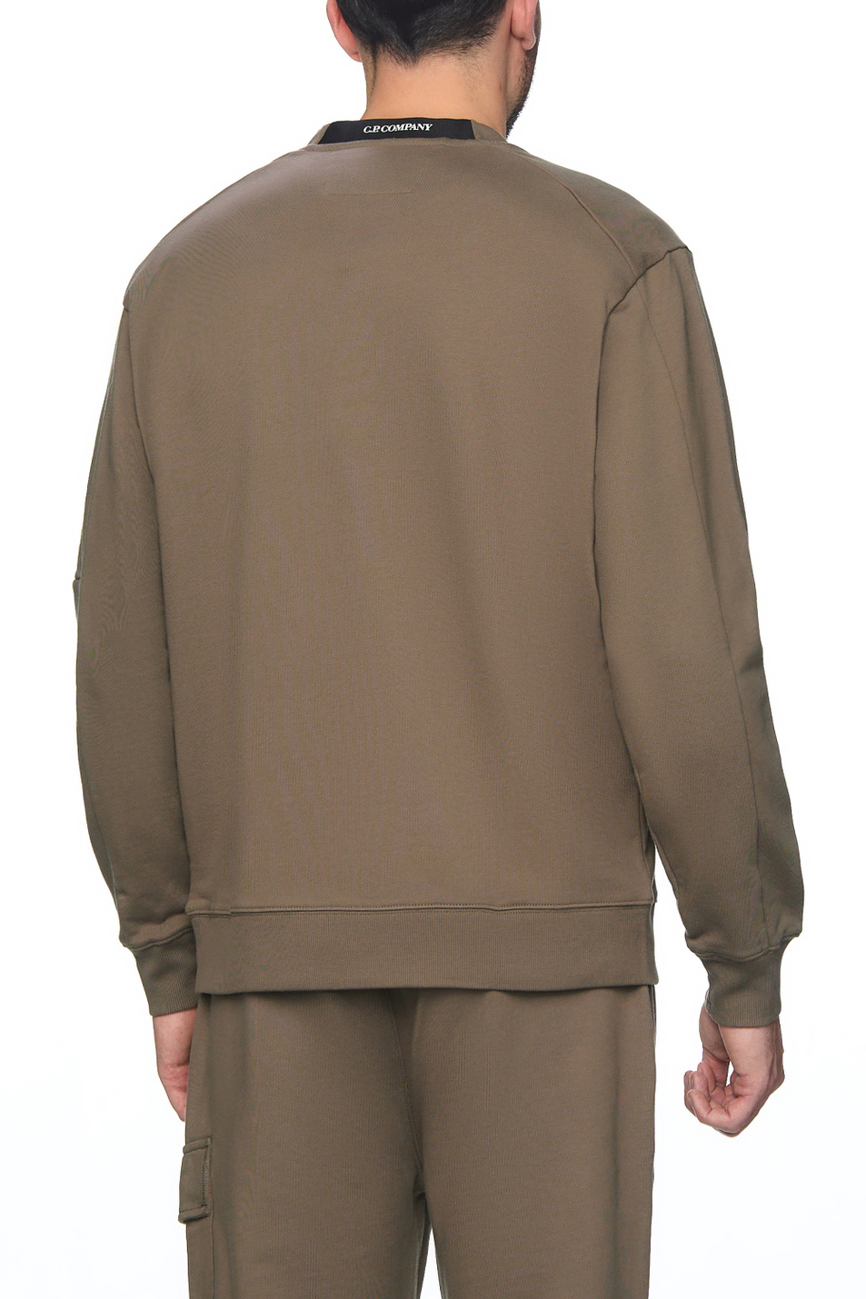 Мужской C.P. Company Свитшот из хлопка (цвет ), артикул 17CMSS023A005086W | Фото 4