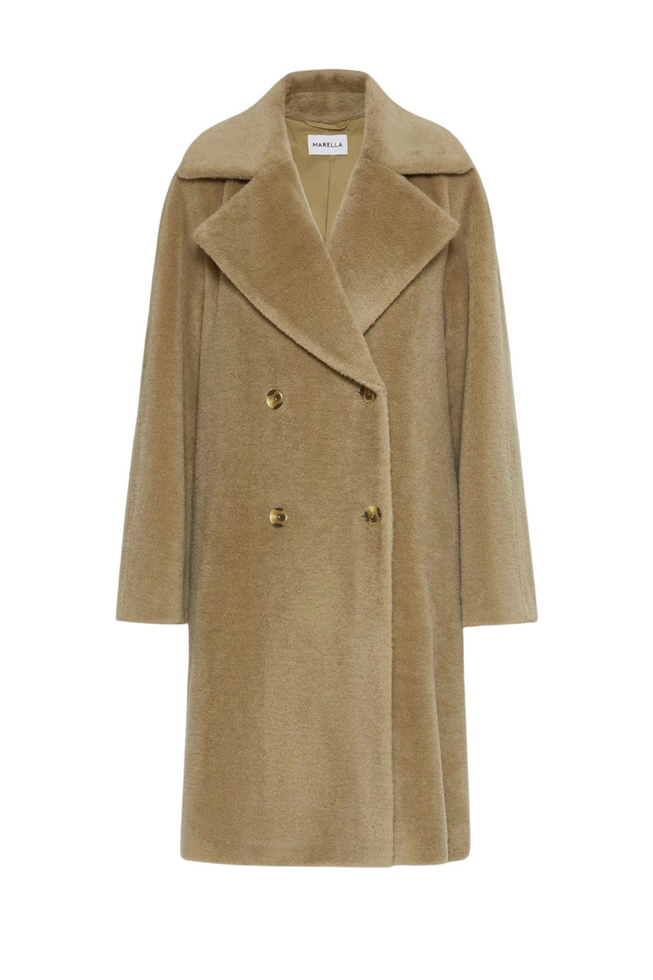 Пальто ROSALIA из шерсти|Основной цвет:Хаки Женский MARELLA Пальто ROSALIA из шерсти (цвет ), артикул 2523456012 | Фото 1