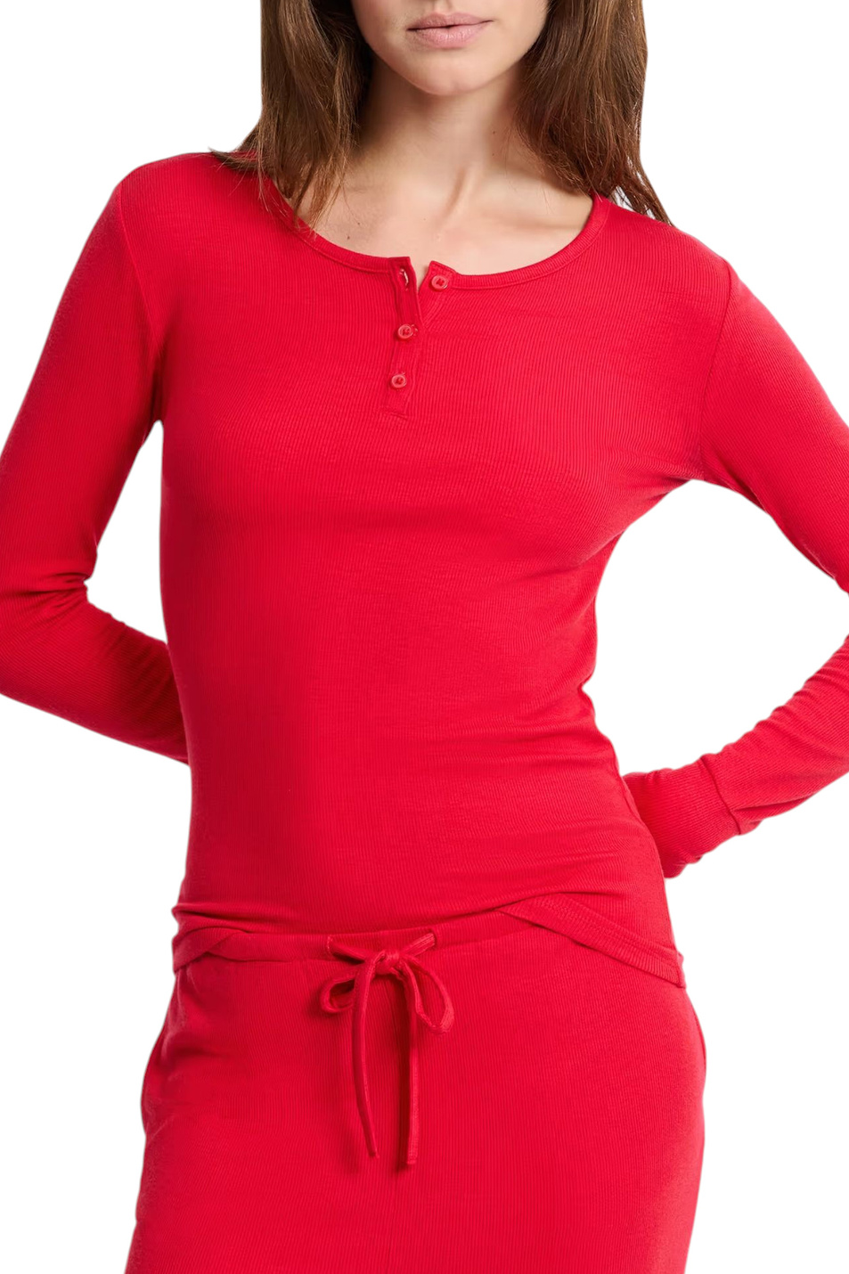 Женский Etam Лонгслив PAOLINA из эластичной вискозы (цвет ), артикул 6556031 | Фото 1