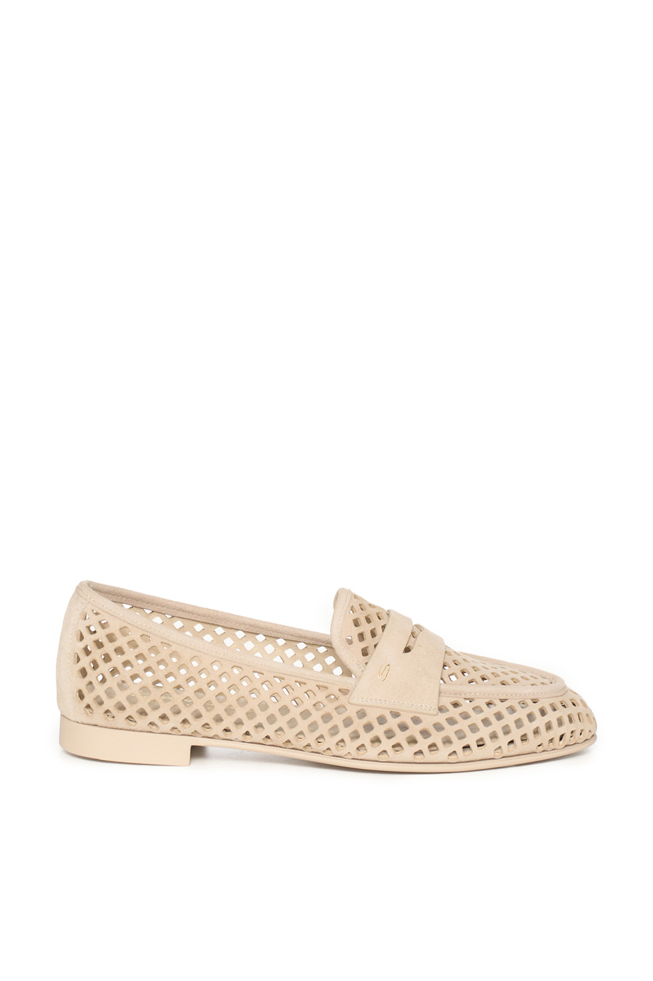 Женский Santoni Мокасины из натуральной замши (цвет ), артикул WUVD72037GOMTRFKE40 | Фото 1