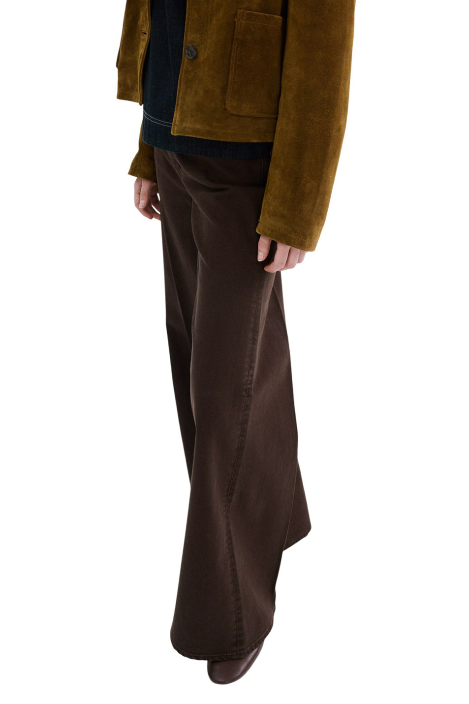 Женский Mango Джинсы ELISE широкого кроя (цвет ), артикул 27003341 | Фото 3