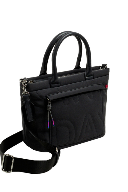 Нейлоновая сумка-шоппер|Основной цвет:Графит|Артикул:198201 | Фото 2