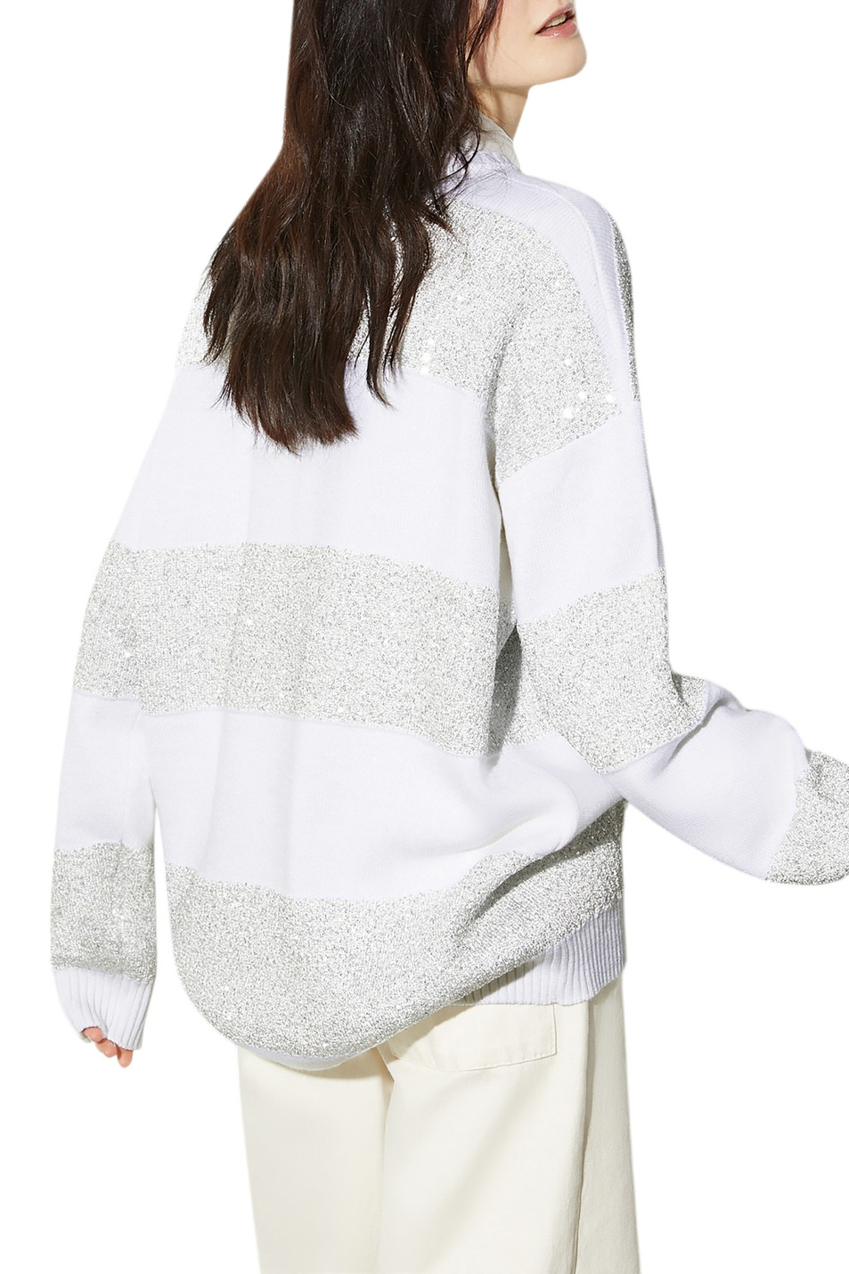 Женский MAX&Co. Джемпер NYLON с пайетками (цвет ), артикул 2516361121 | Фото 4