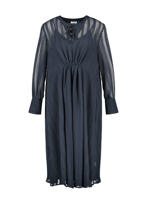 Gerry Weber Многослойное платье с прозрачными рукавами ( цвет), артикул 880023-31428 | Фото 1