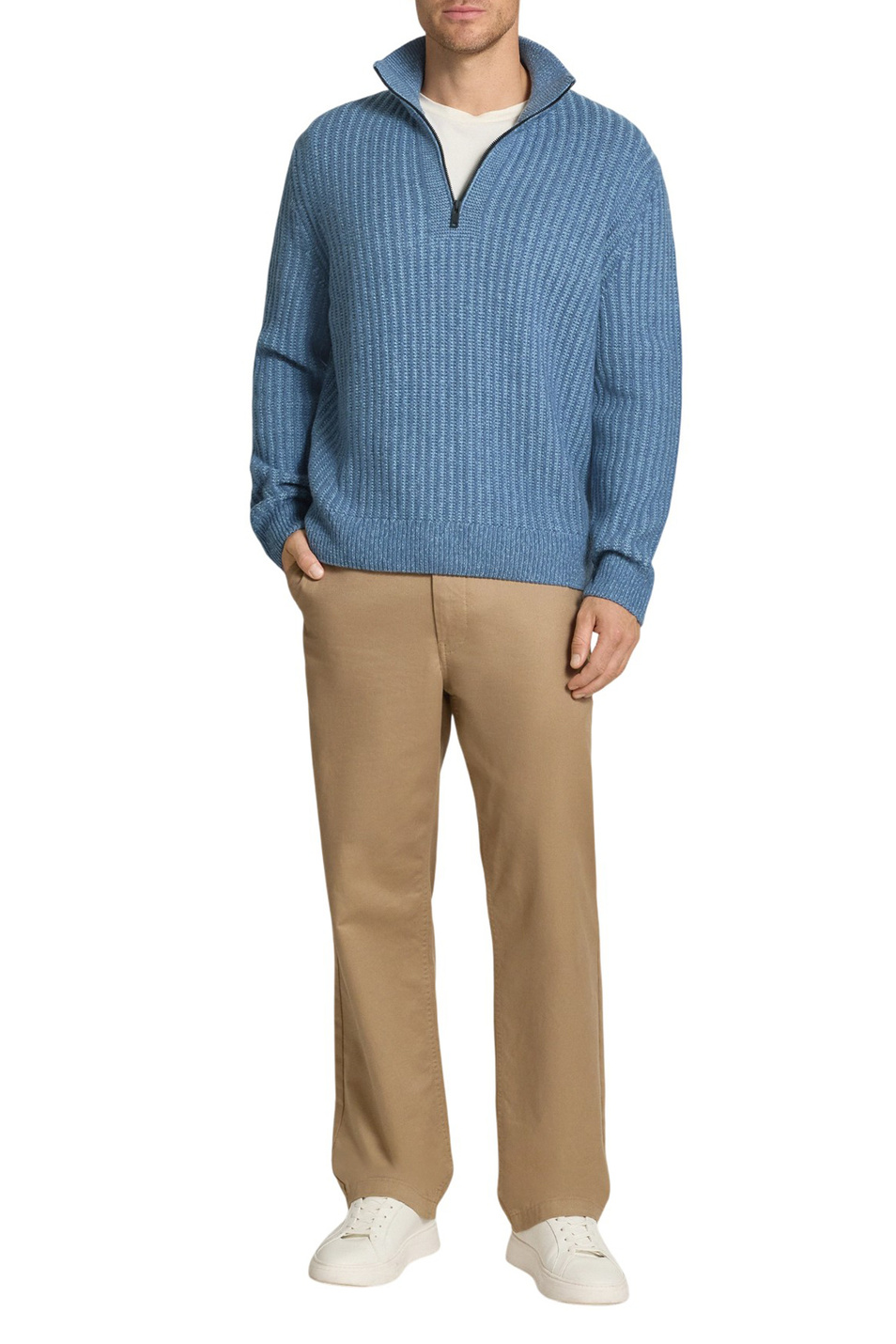 Мужской BOSS Джемпер Kwinter из смесовой шерсти (цвет ), артикул 50548675 | Фото 3