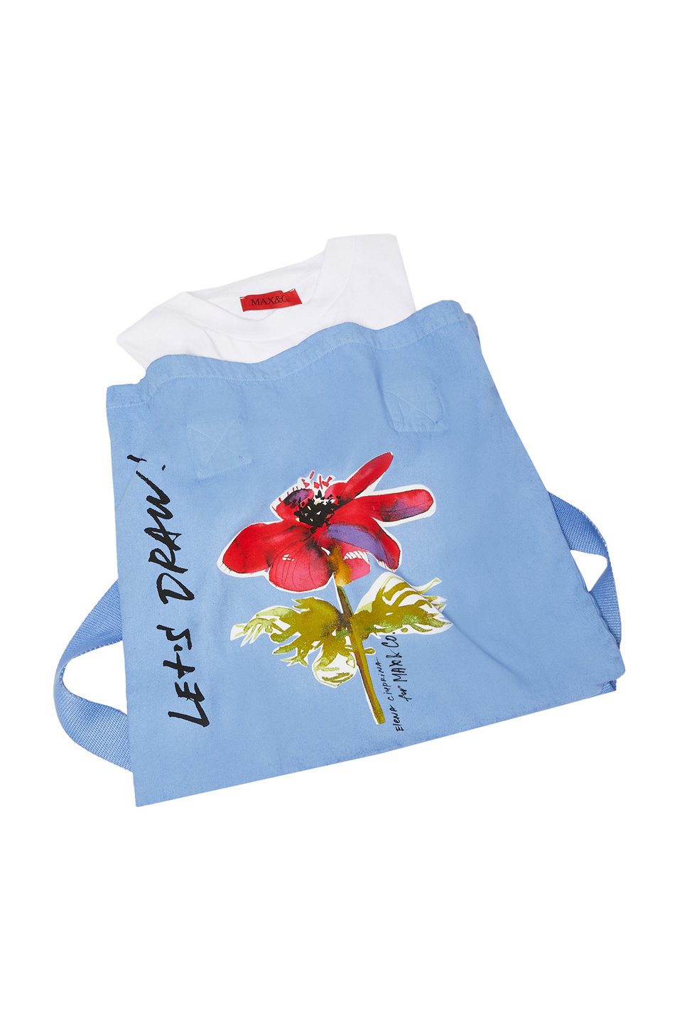 Джемпер SUNNYINK из натурального хлопка с принтом|Основной цвет:Мультиколор Женский MAX&Co. Джемпер SUNNYINK из натурального хлопка с принтом (цвет ), артикул C9711023 | Фото 6