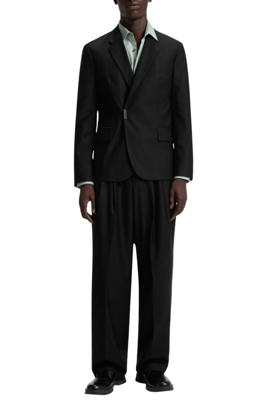 Пиджак Hans из смесовой шерсти|Основной цвет:Черный Мужской HUGO Пиджак Hans из смесовой шерсти (цвет ), артикул 50549053 | Фото 2