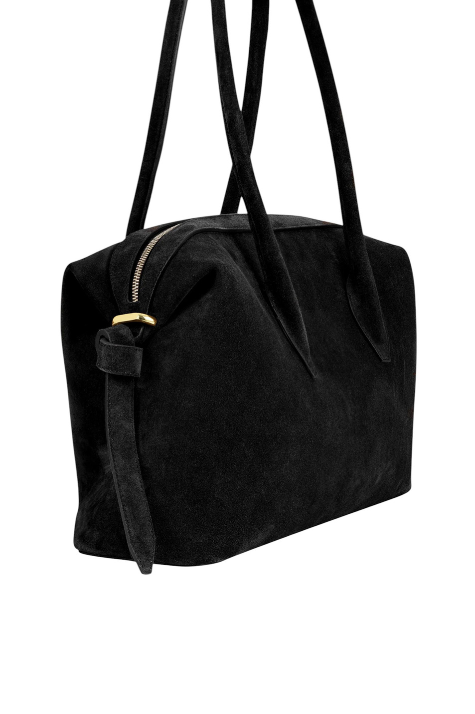 Женский Yuzefi Сумка BRIOCHE DUFFLE из натуральной замши (цвет ), артикул YUZAW25-HB-BD-S011 | Фото 3