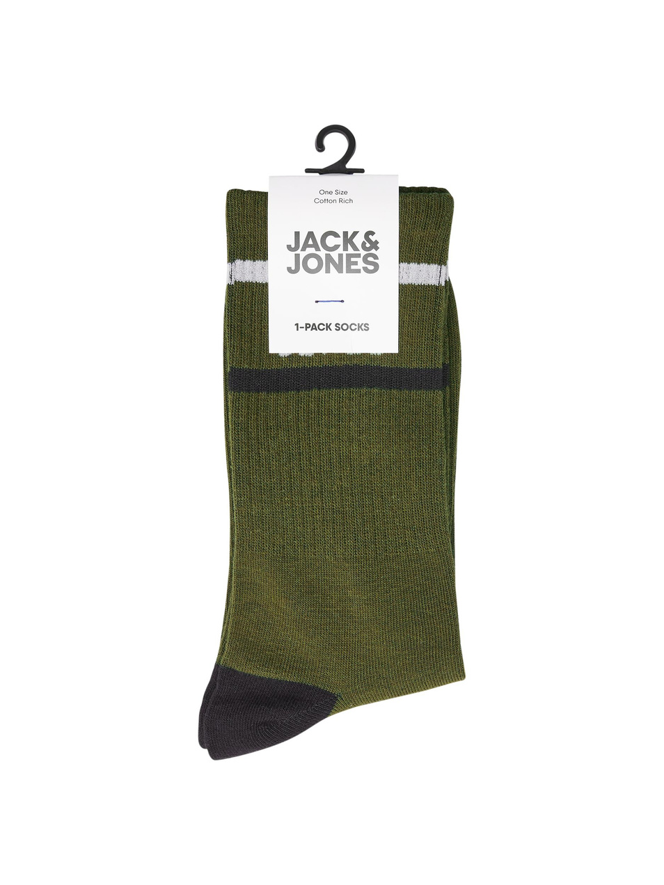 Jack & Jones Носки с логотипом из смесового эластичного хлопка (цвет ), артикул 12185623 | Фото 1
