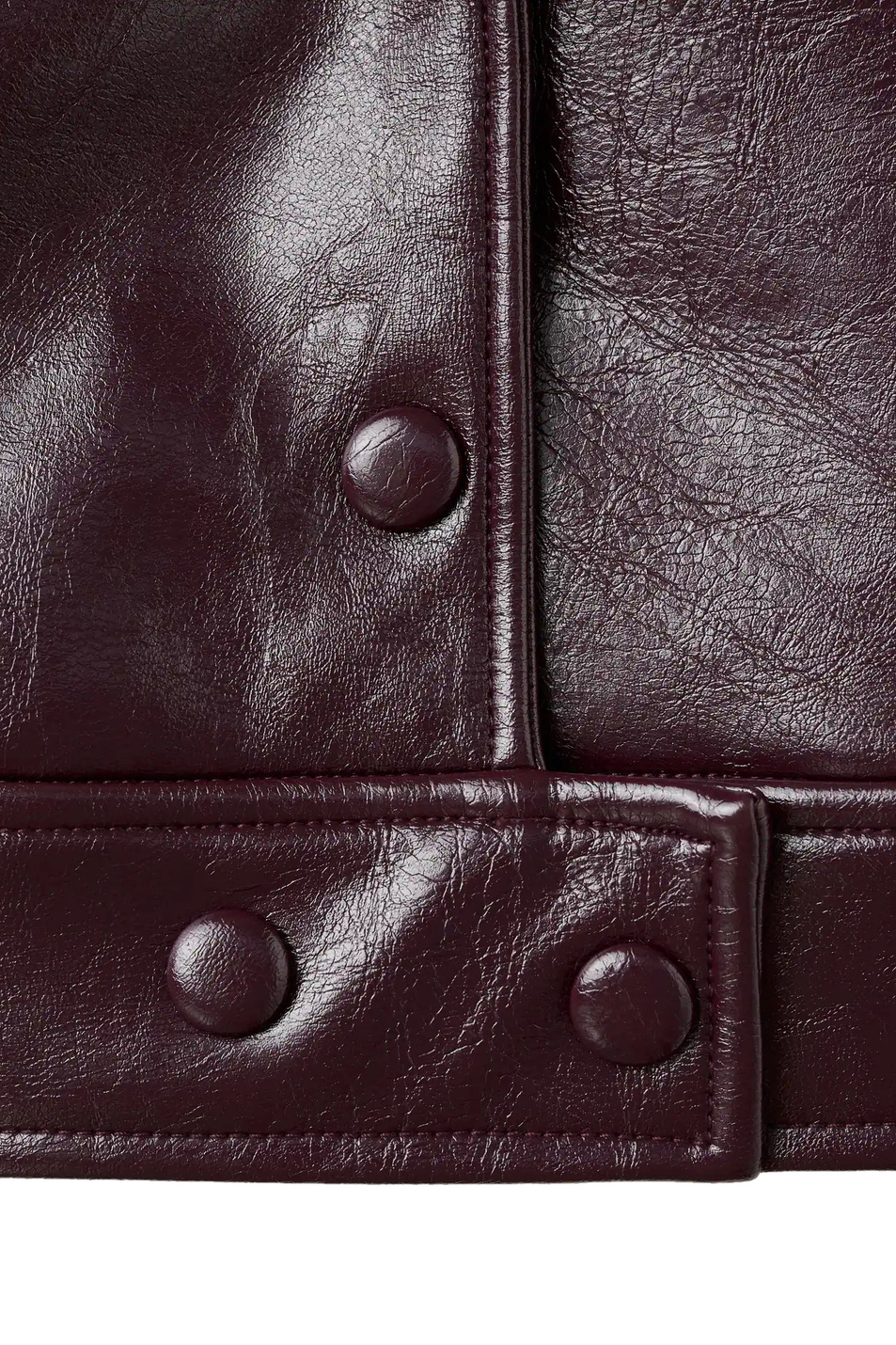 Женский Mango Куртка CLEO из искусственной кожи (цвет ), артикул 17099101 | Фото 5