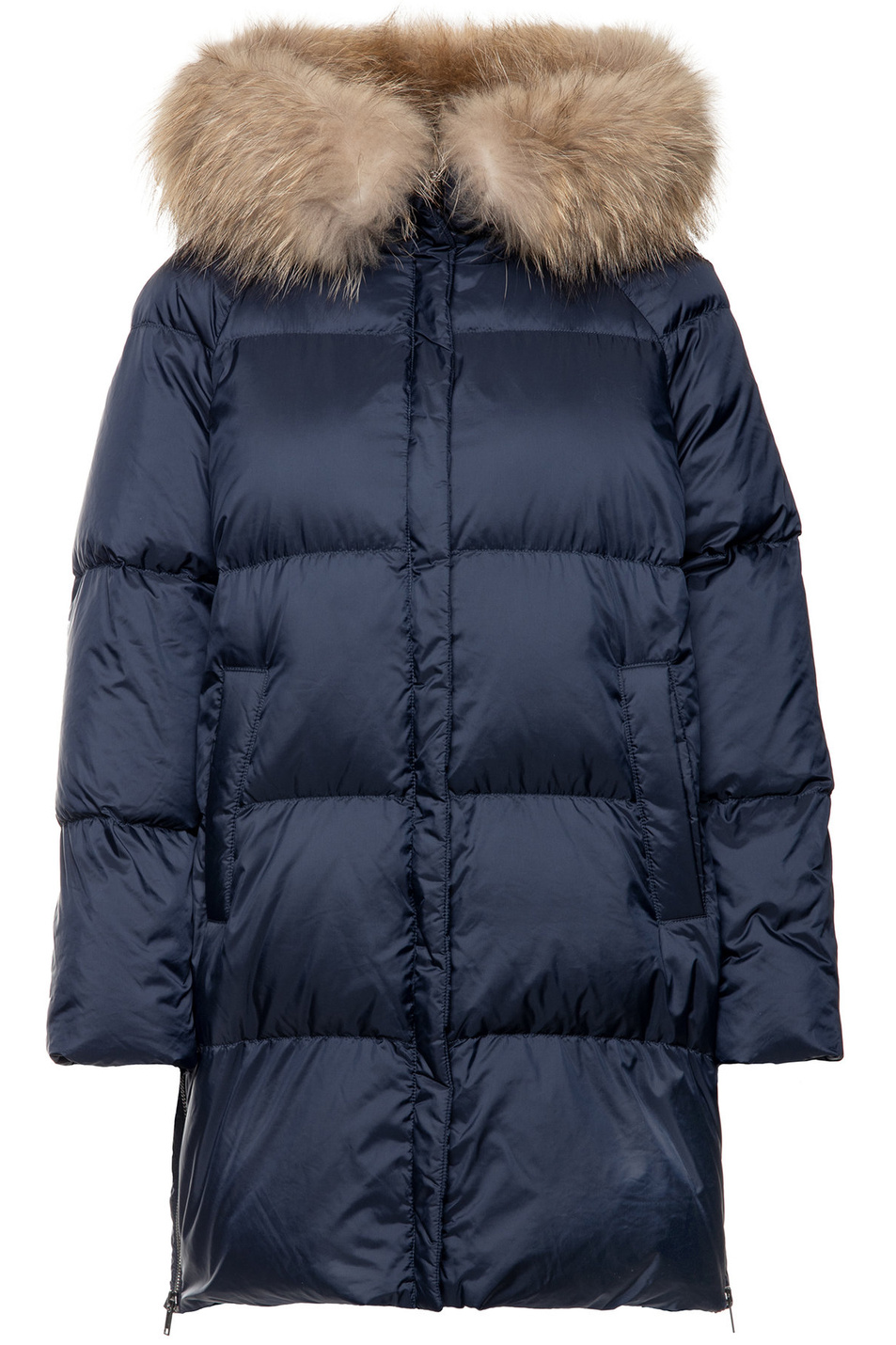 Женский Weekend Max Mara Стеганая утепленная куртка NOVELLA со съемной меховой отделкой на капюшоне (цвет ), артикул 54960393 | Фото 1