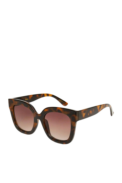 Солнцезащитные очки GRECIA в прозрачной оправе|Основной цвет:Коричневый|Артикул:27030450 | Фото 1