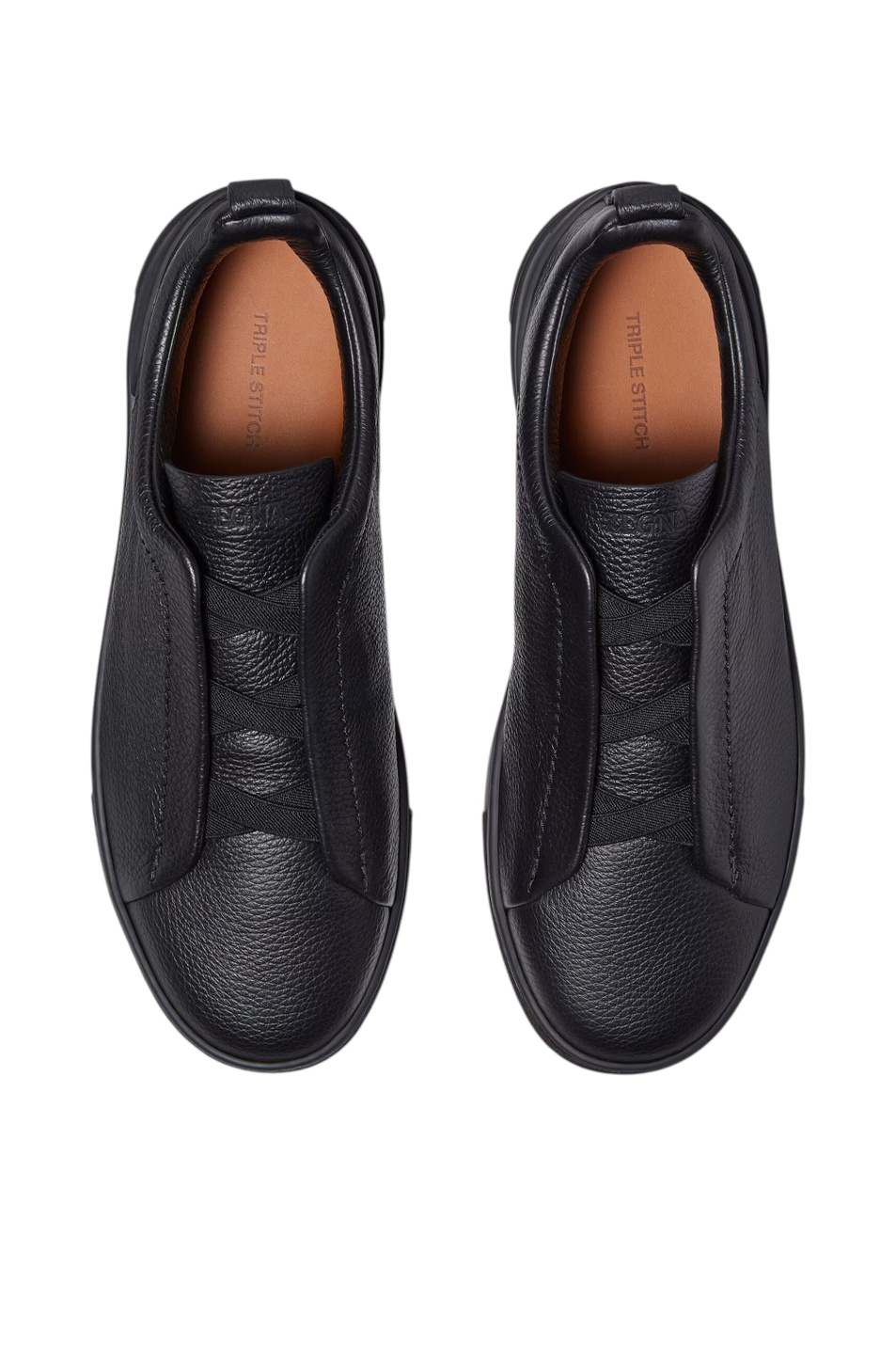 Мужской Zegna Кеды Triple Stitch из натуральной кожи (цвет ), артикул LHCVN-S8381Z-NEE | Фото 3