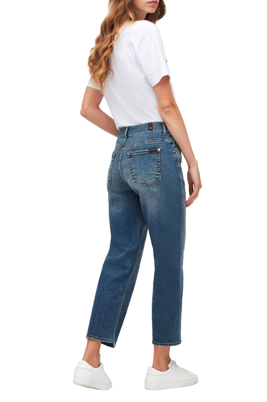 Женский 7 for all Mankind Джинсы THE MODERN STRAIGHT ICONIC (цвет ), артикул JSAN44A0IC | Фото 5