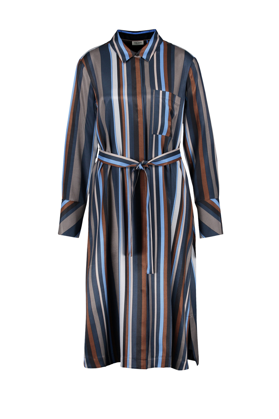 Gerry Weber Платье-рубашка с поясом и принтом (цвет ), артикул 680018-31443 | Фото 1