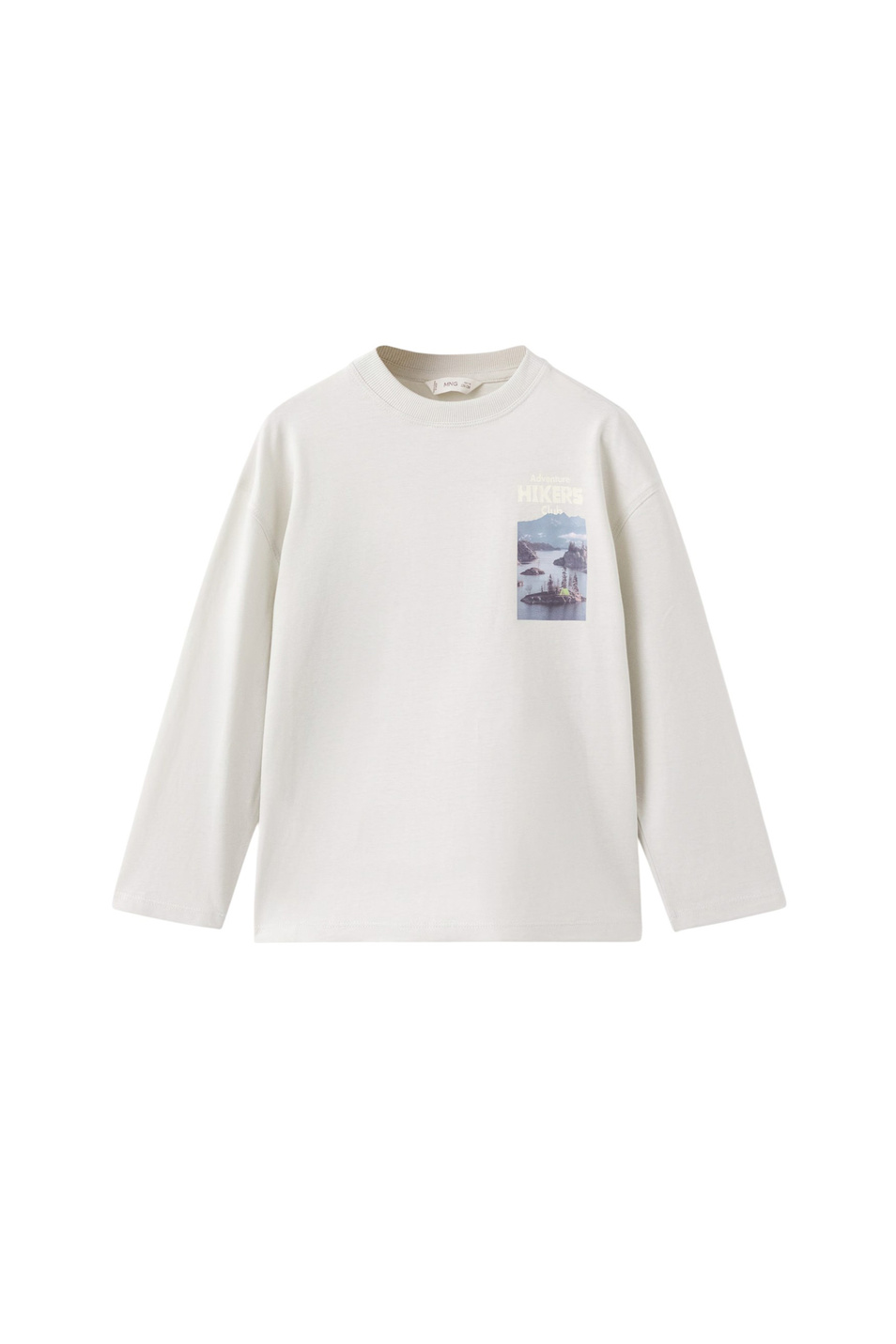 Мальчикам Mango Kids Лонгслив HIKERS с принтом (цвет ), артикул 17047129 | Фото 1